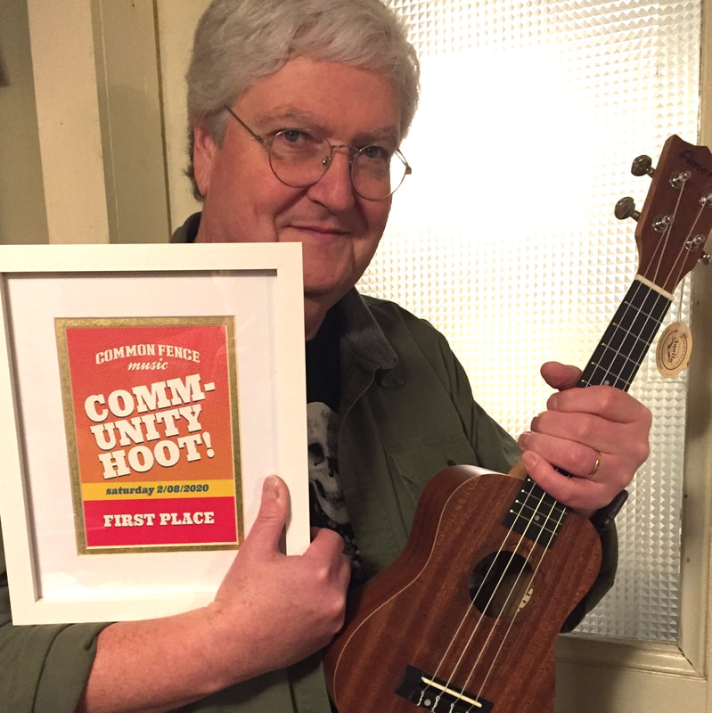 With first place ukulele